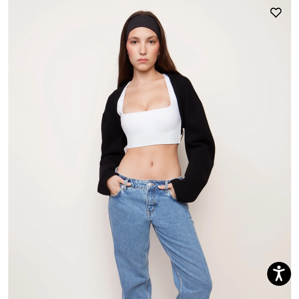 Danielle Guizio slouchy bolero nwt